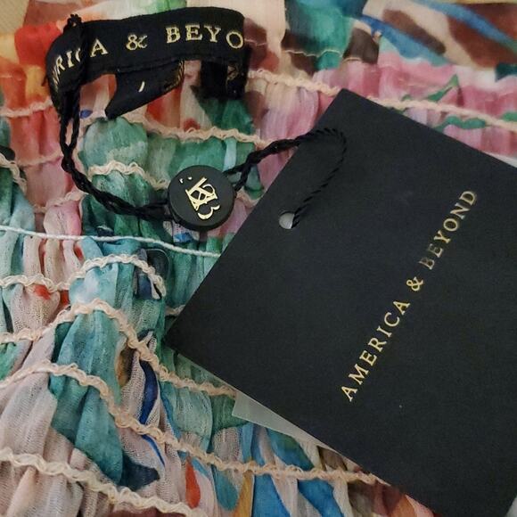 America & Beyond Coverup Pants sz L - Picture 4 of 5